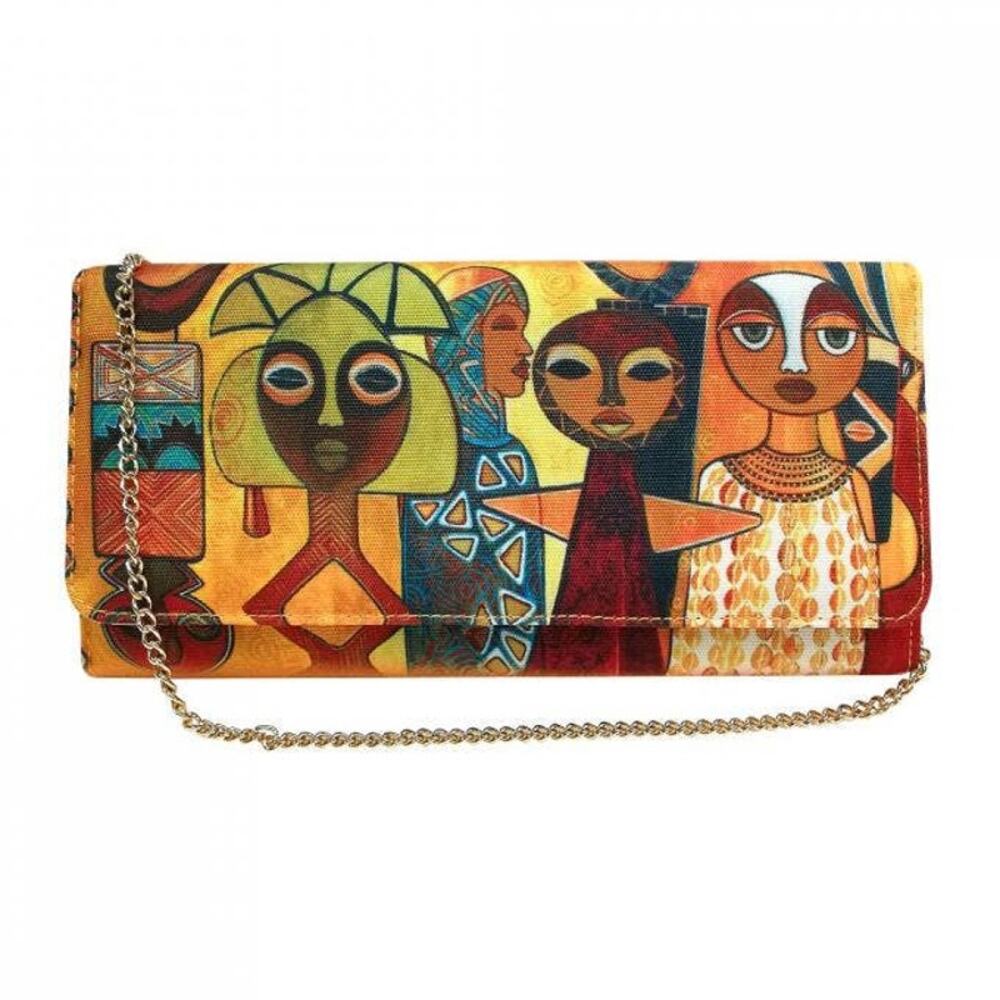 Canvas Statement Clutch | Windows 2 Africa